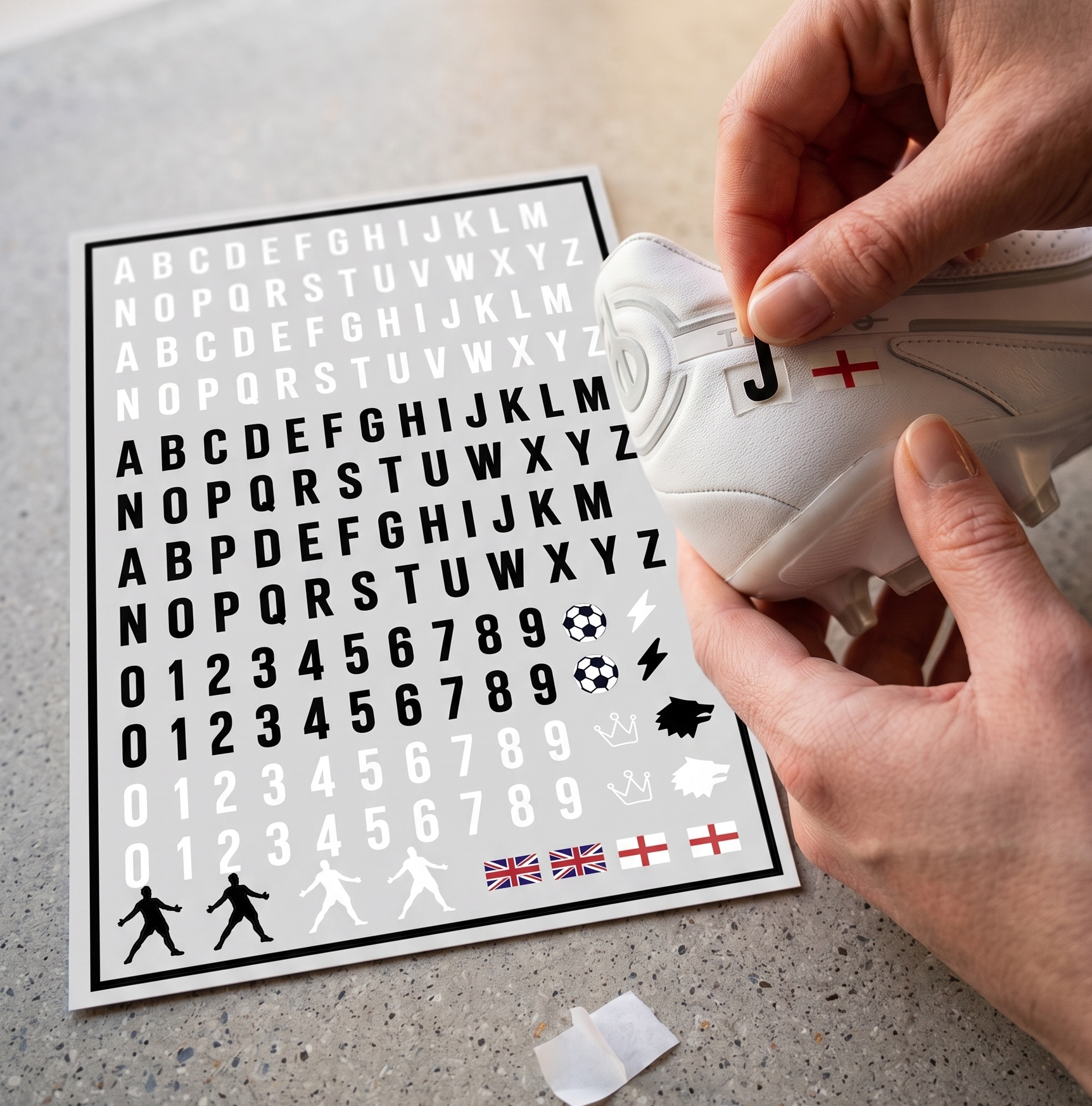 Letters & Numbers Sheet